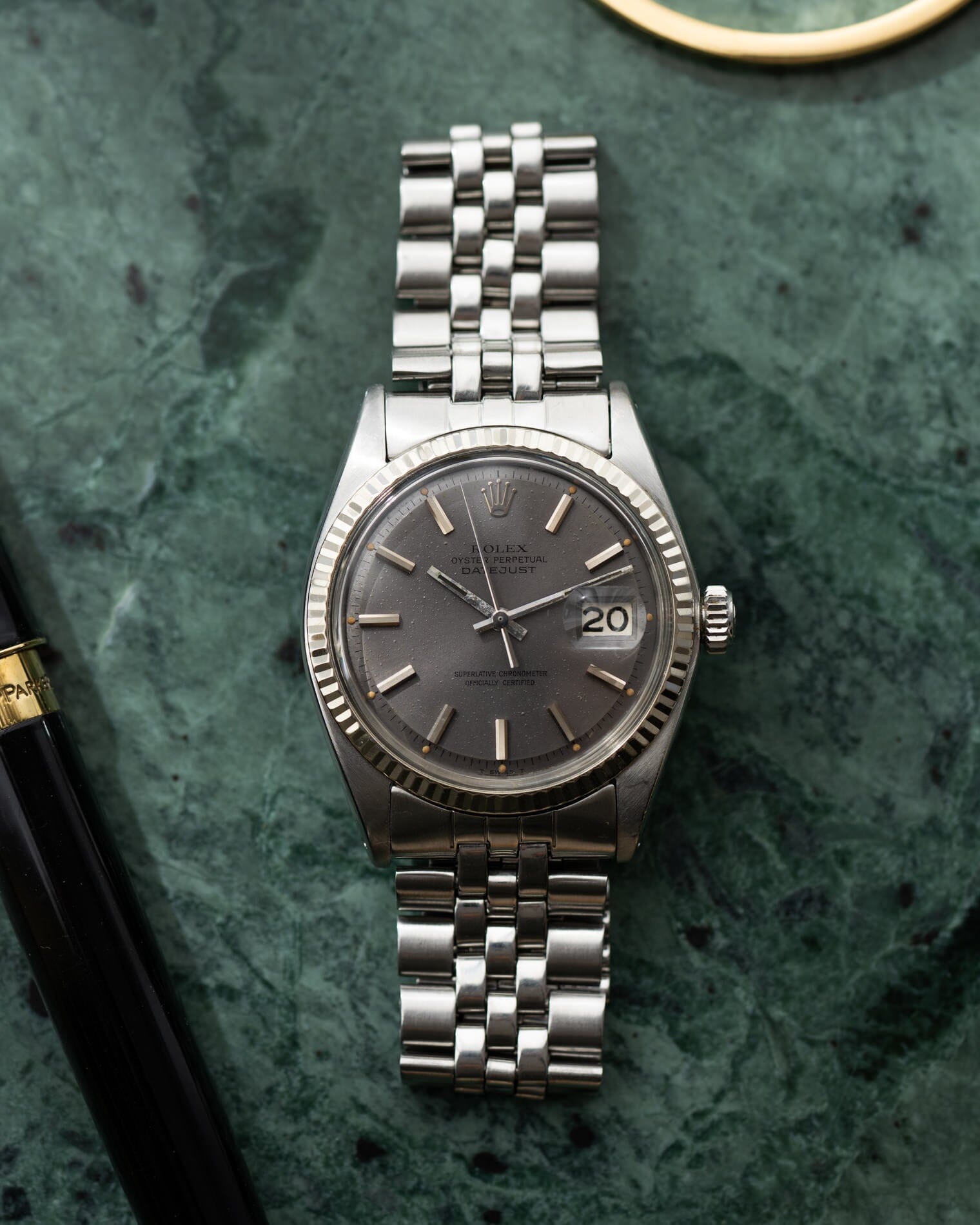 Rolex デイトジャスト 1601 グレーダイアル Watch ROLEX 