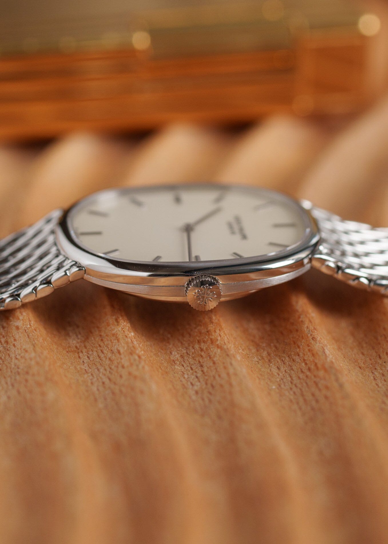 Patek Philippe Golden Ellipse 3848 WG Cream Dial Watch PATEK PHILIPPE 