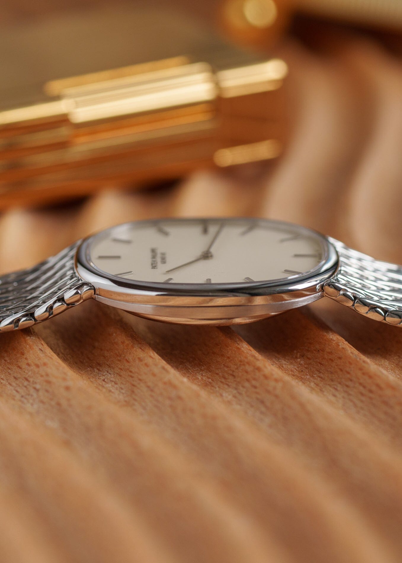 Patek Philippe Golden Ellipse 3848 WG Cream Dial Watch PATEK PHILIPPE 