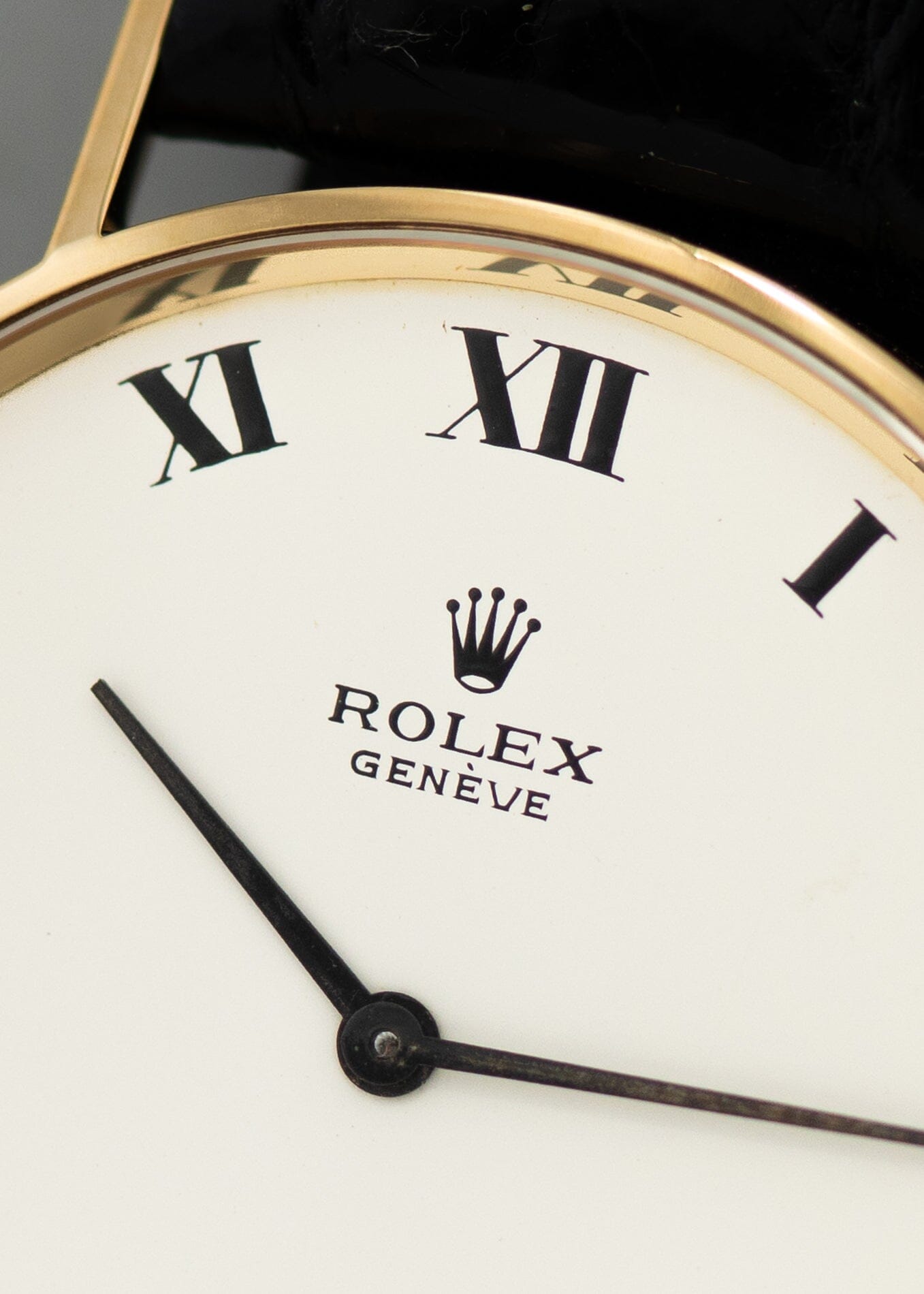 Rolex チェリーニ 3833 YG ホワイトローマン 箱付き Watch ROLEX 