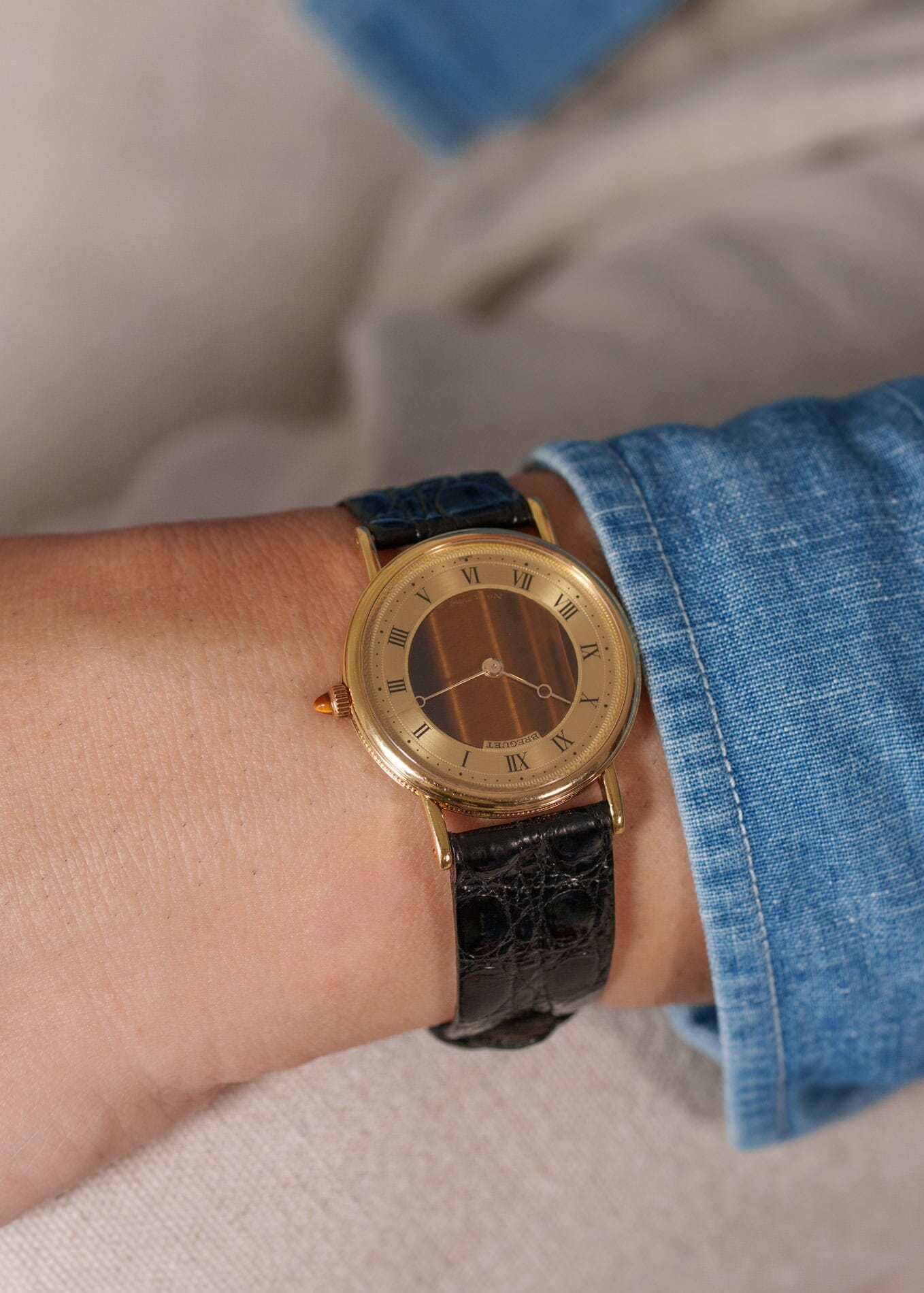 Breguet クラシック YG タイガーアイ 手巻き Cal.839 Watch BREGUET 