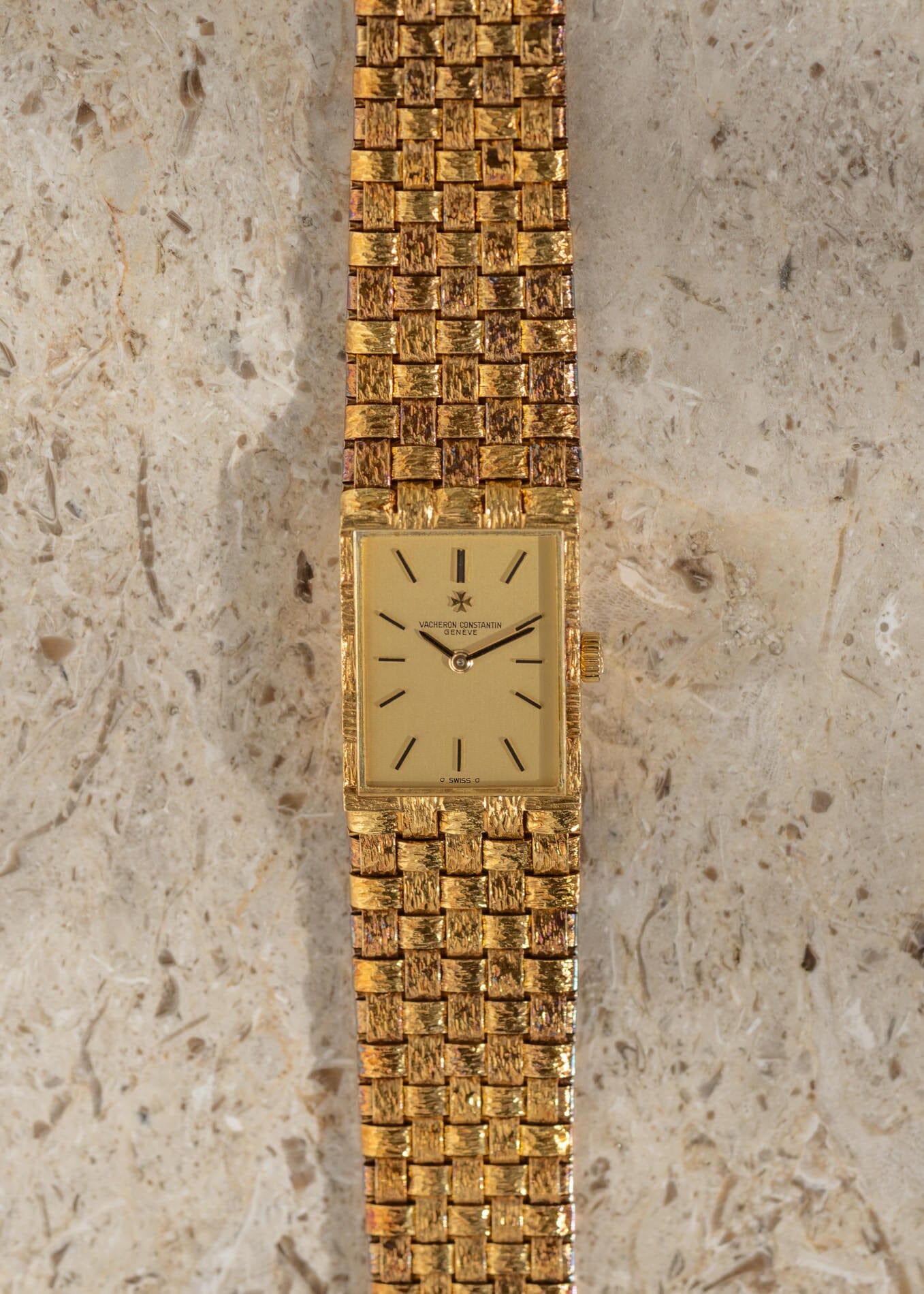 Vacheron Constantin メッシュドール YG シャンパンダイアル Watch VACHERON CONSTANTIN 