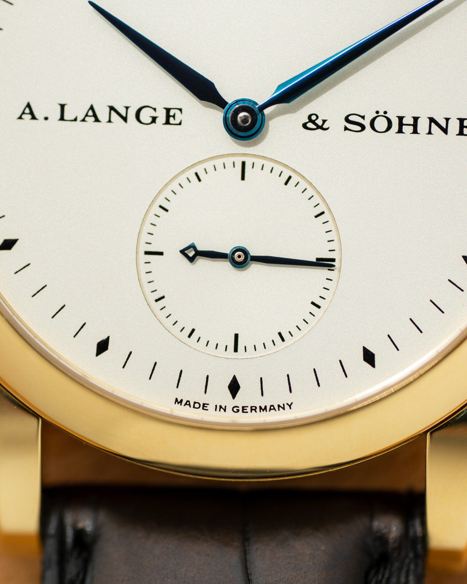 A. Lange & Söhne サクソニア 105.022 YG 箱保証書付き Watch A. LANGE & SOHNE 