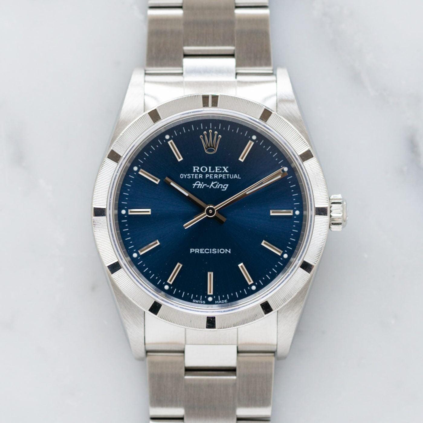 ROLEX Air-King 14010 Blue Dial | ARBITRO