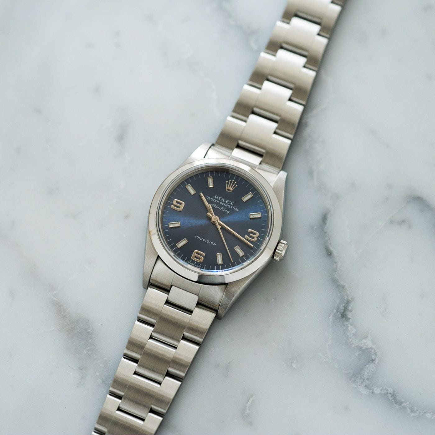 ROLEX Air-King 14000 Blue Dial - Arbitro