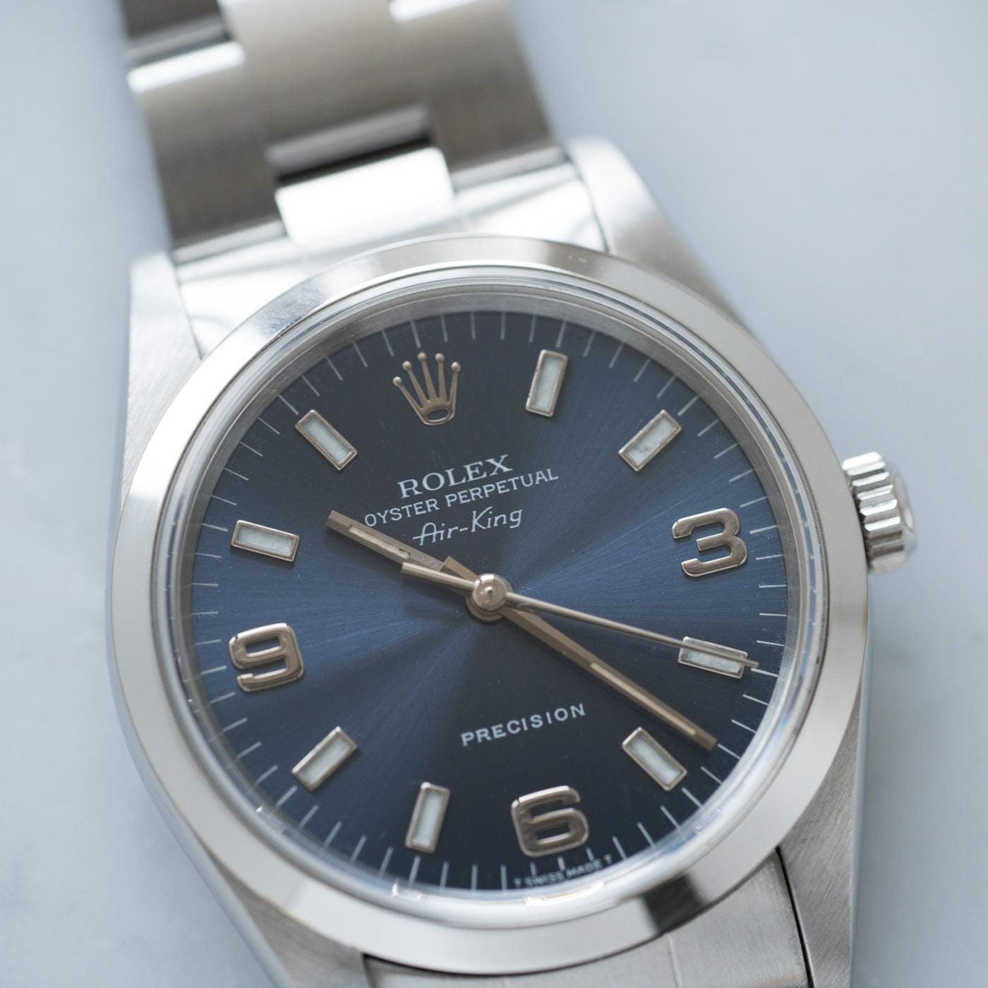 ROLEX Air-King 14000 Blue Dial - Arbitro