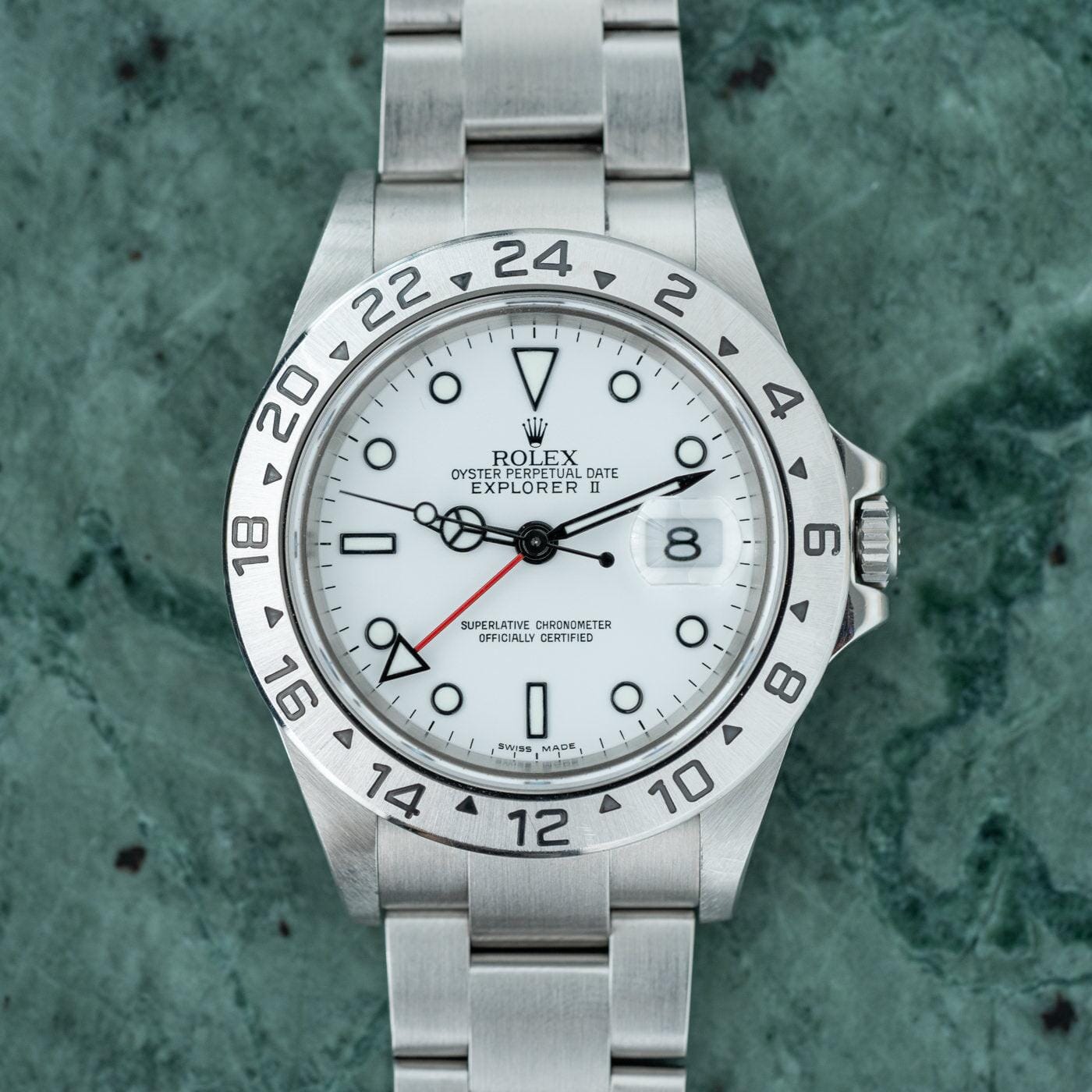 ROLEX Explorer II 16570 White Dial “Polar” - Arbitro