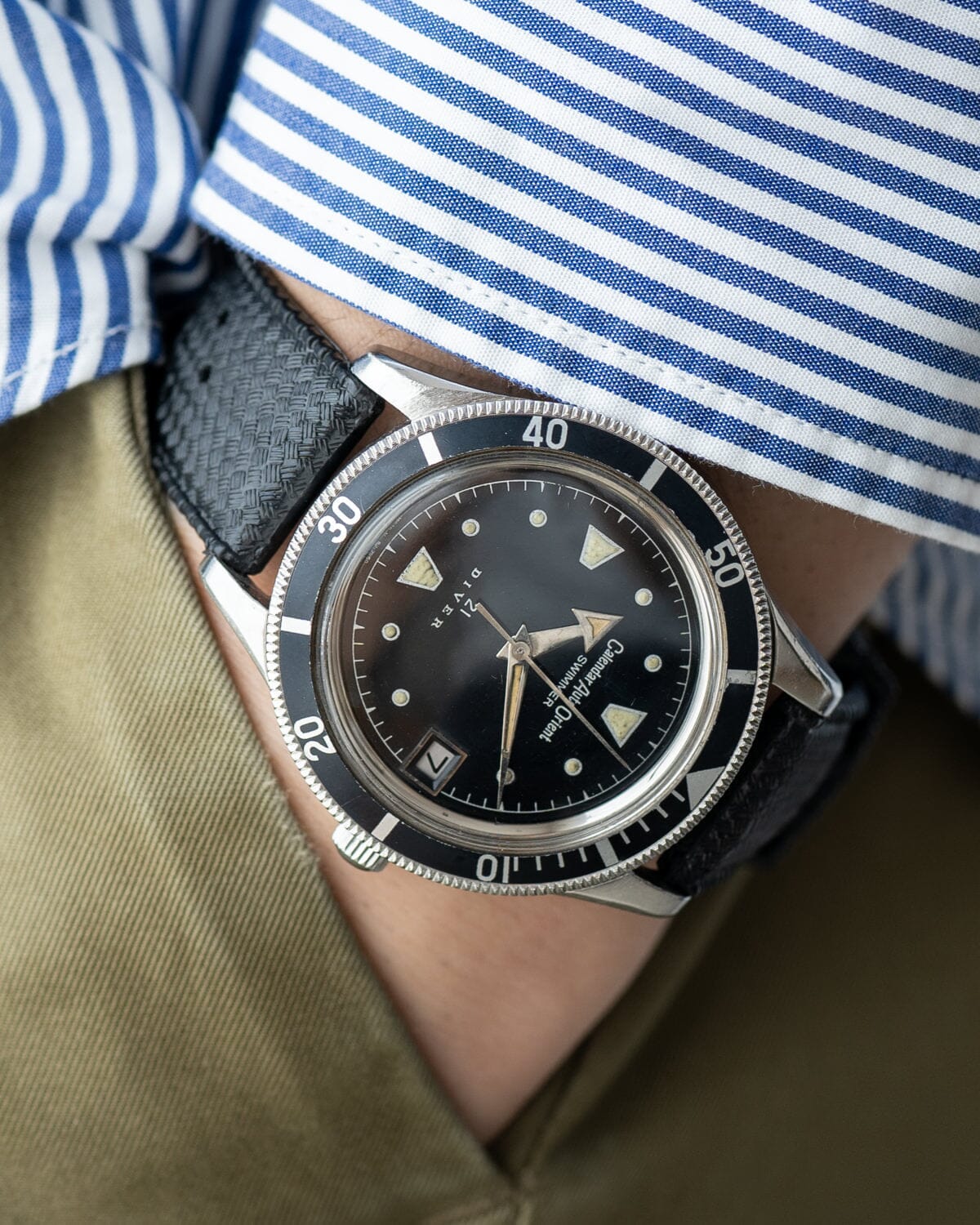 Vintage Orient Watches Diver Orient Calendar Auto Orient 0-19762D