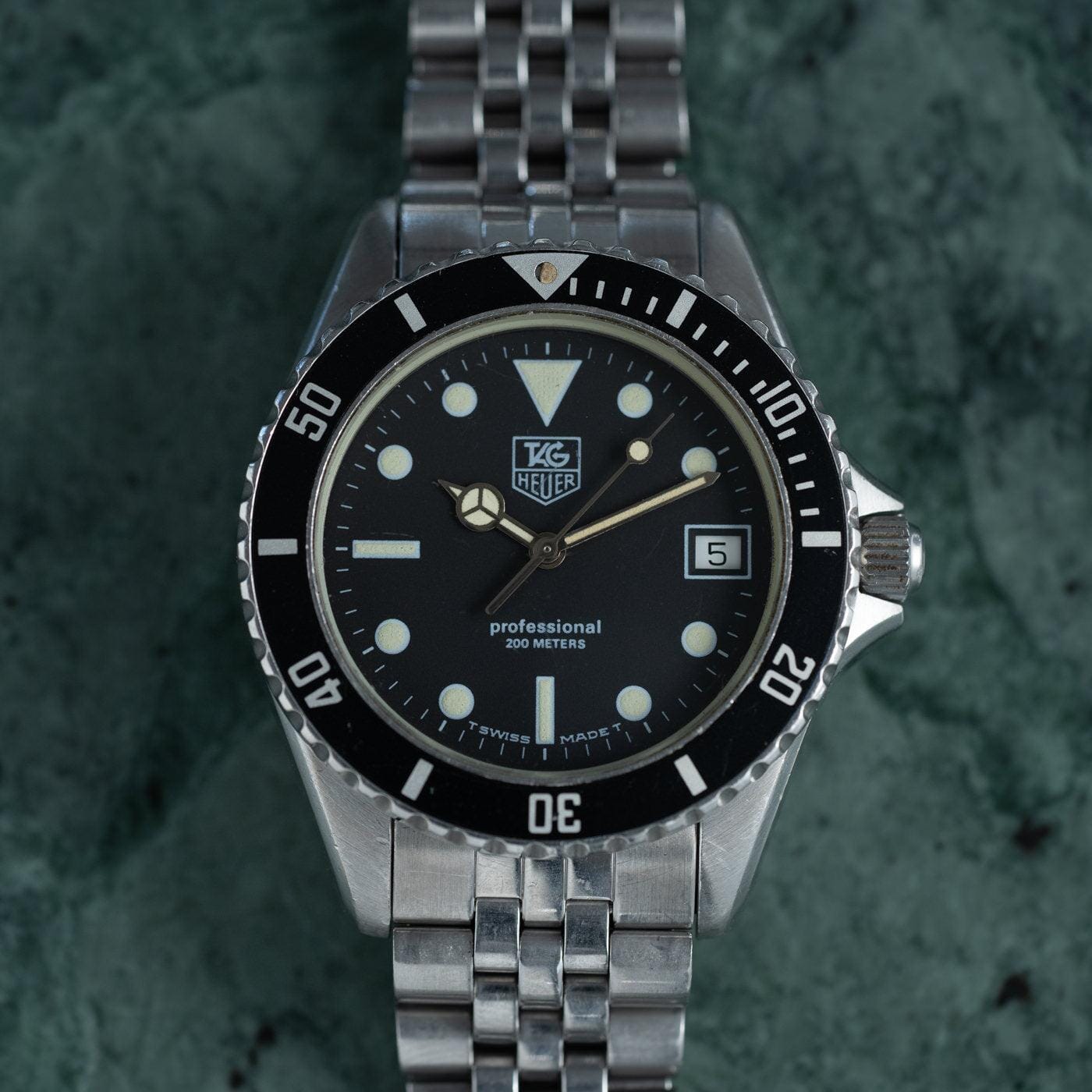 TAG HEUER 1000 Professional 980.013B 1980s | ARBITRO