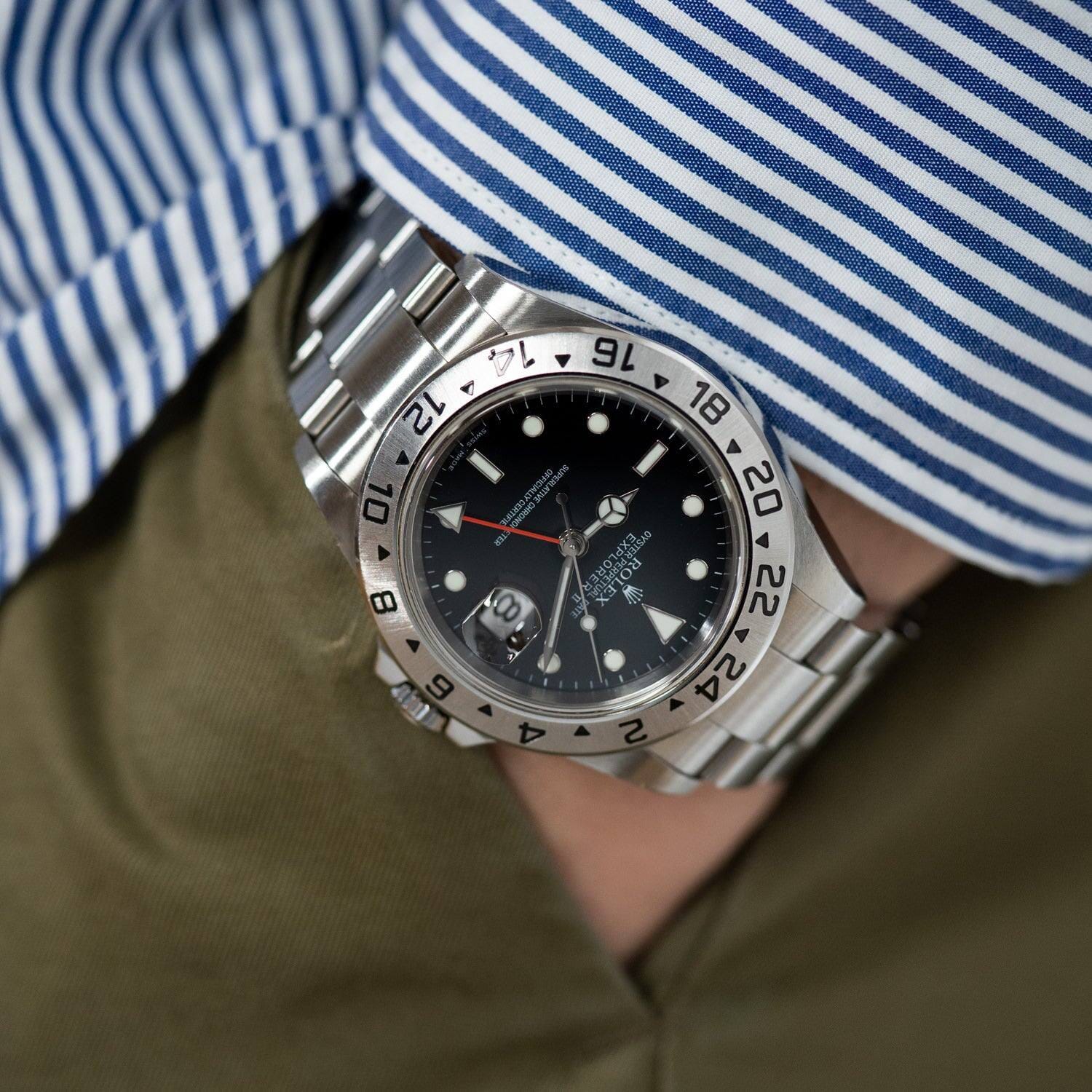 Rolex Explorer II 16570 Black 