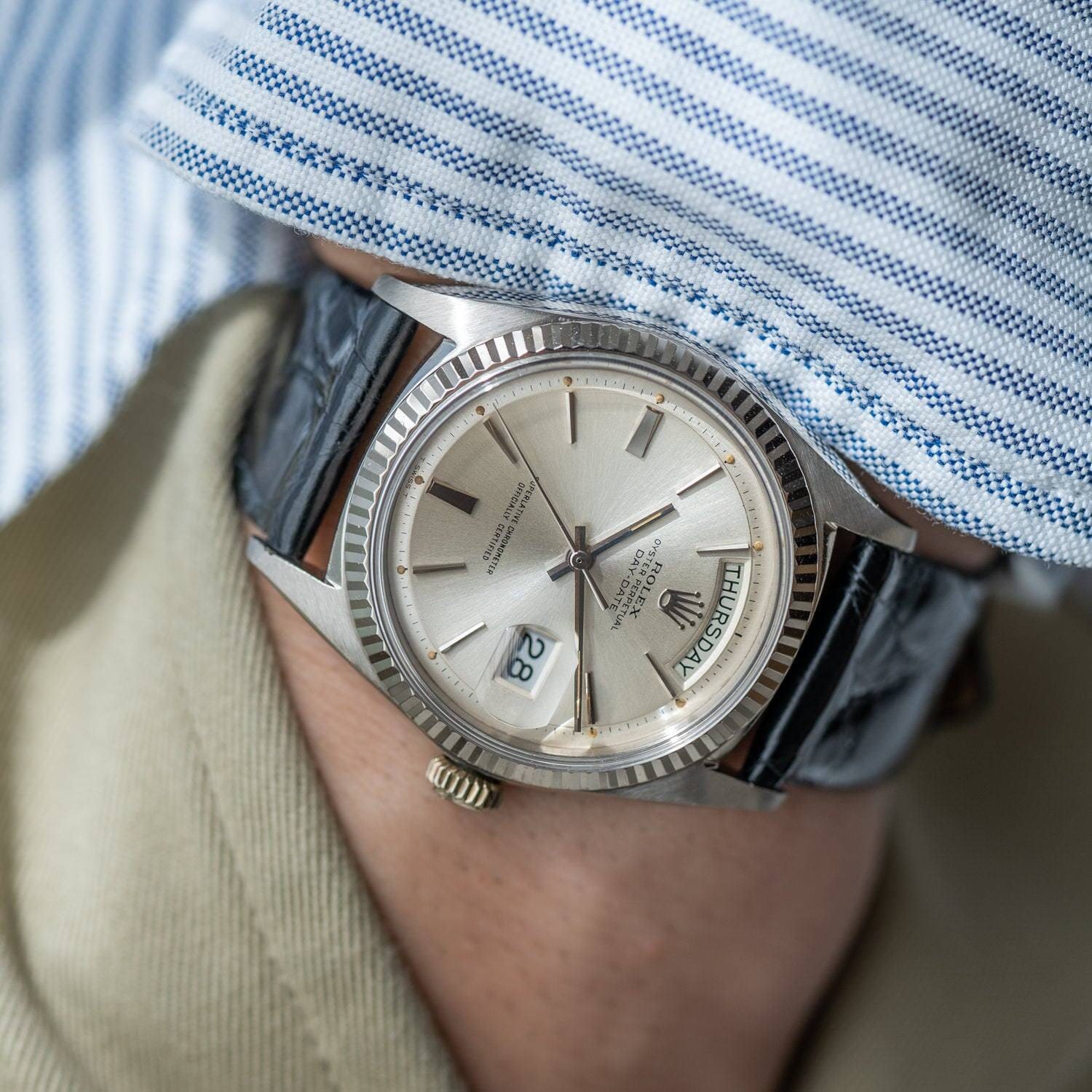 Rolex Day-Date 1803 WG Silver Dial | ARBITRO