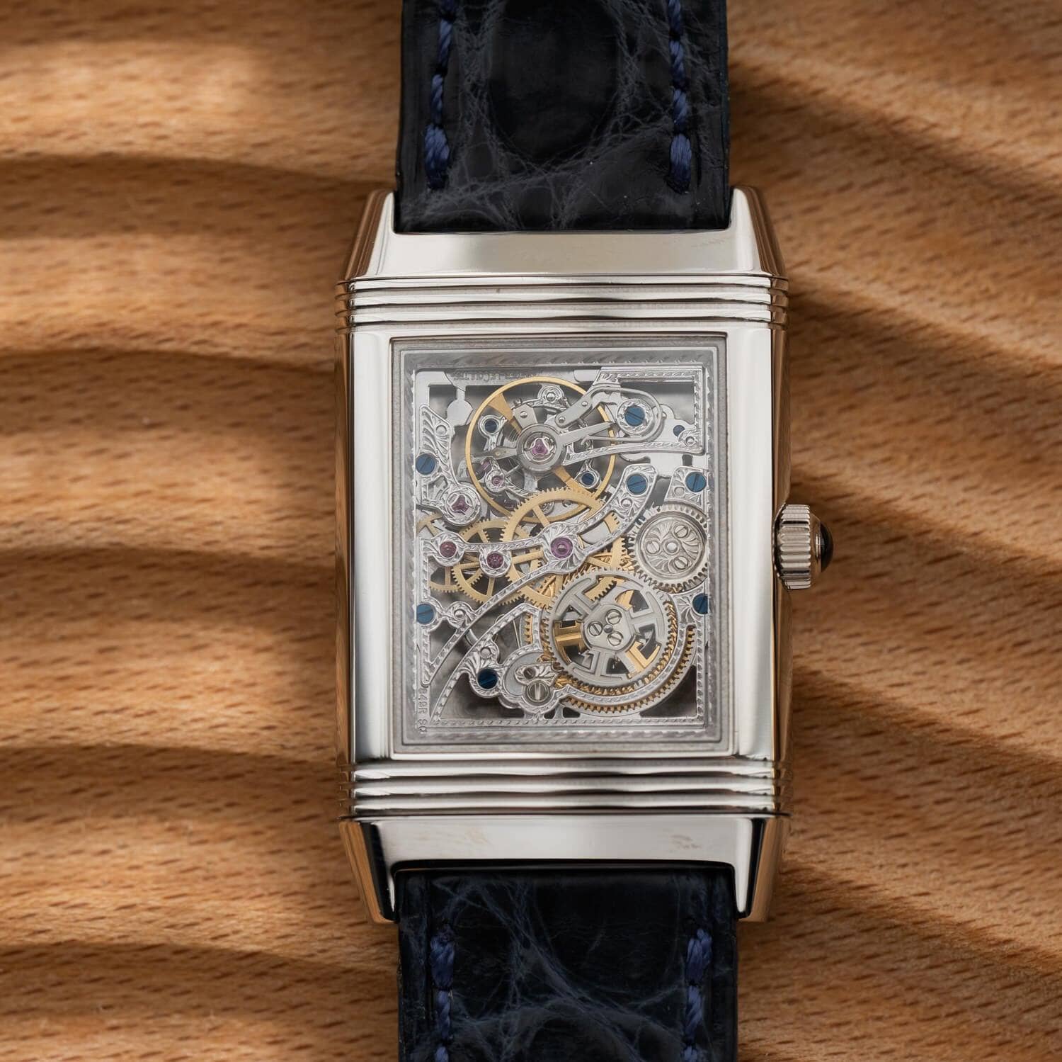Jaeger-LeCoultre Reverso 270.6.49 Platinum Number One with Box and 