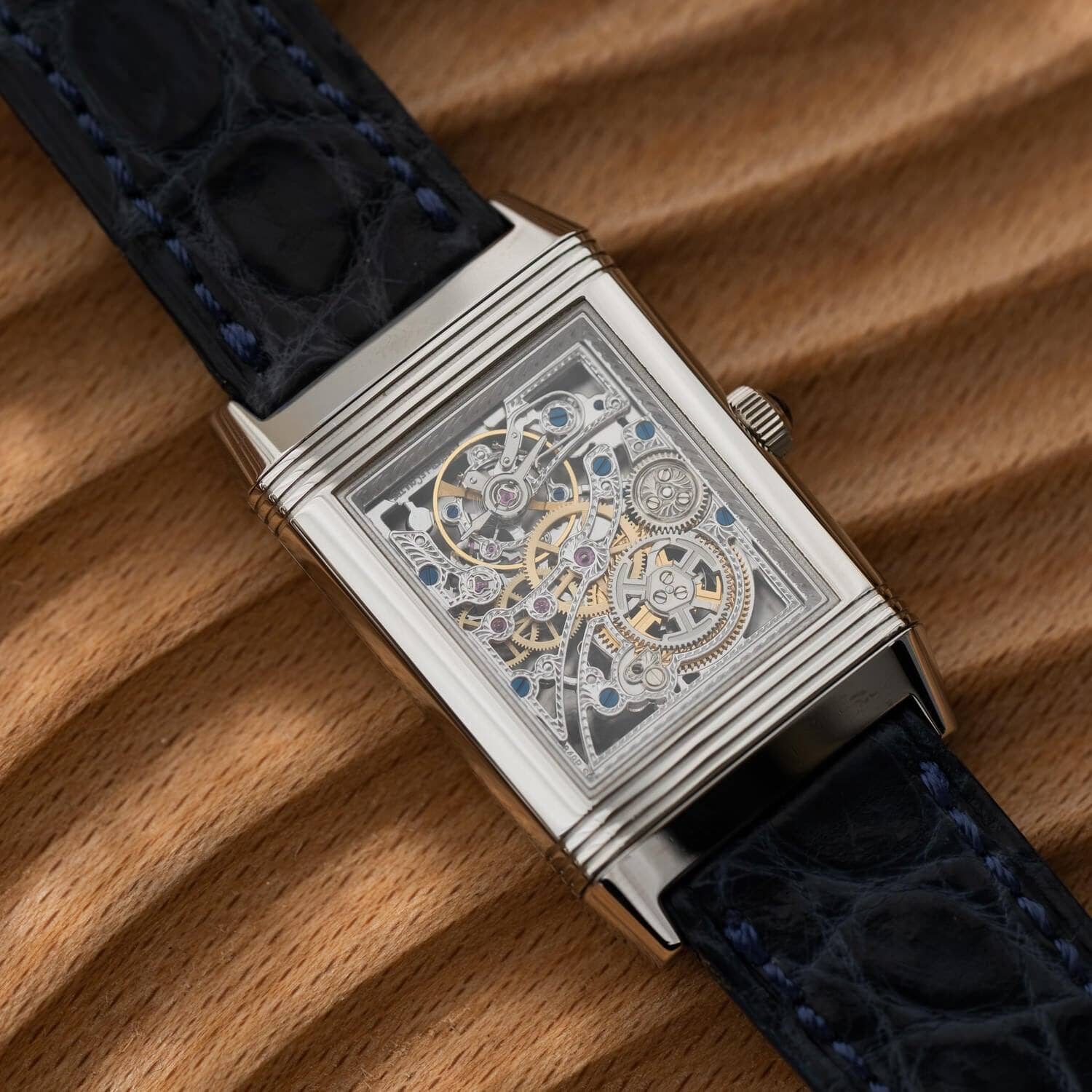 Jaeger-LeCoultre Reverso 270.6.49 Platinum Number One with Box and 