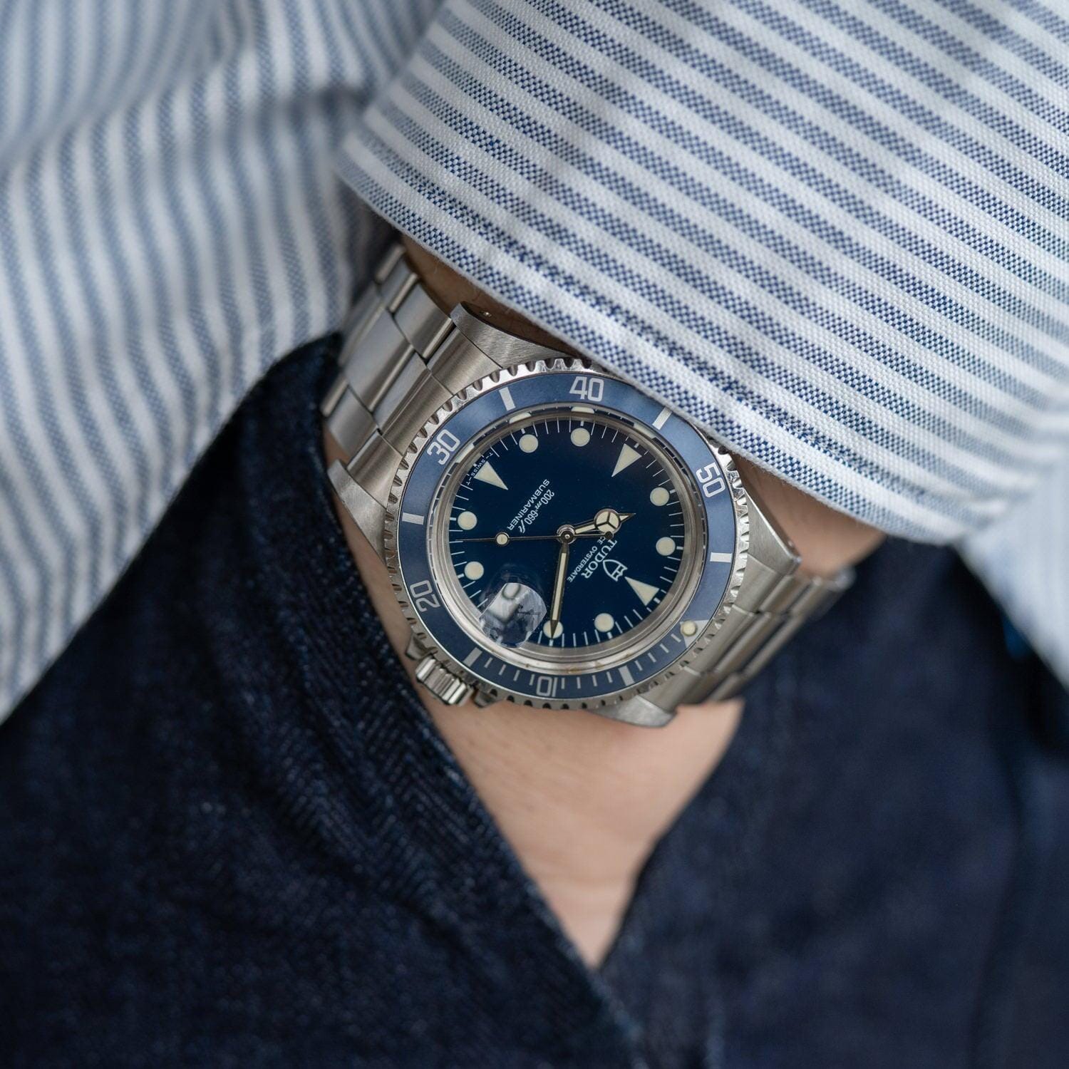 TUDOR Submariner 79090 Blue Ghost Bezel - Arbitro