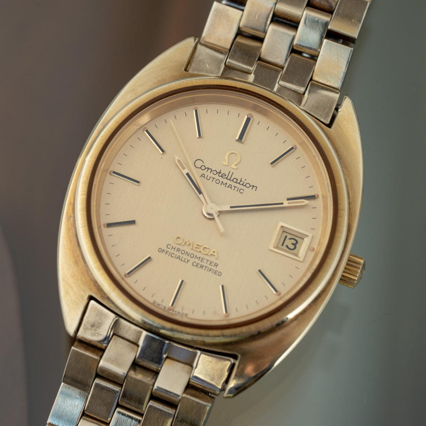 OMEGA Constellation Chronometer Gold Capped 1970s - Arbitro