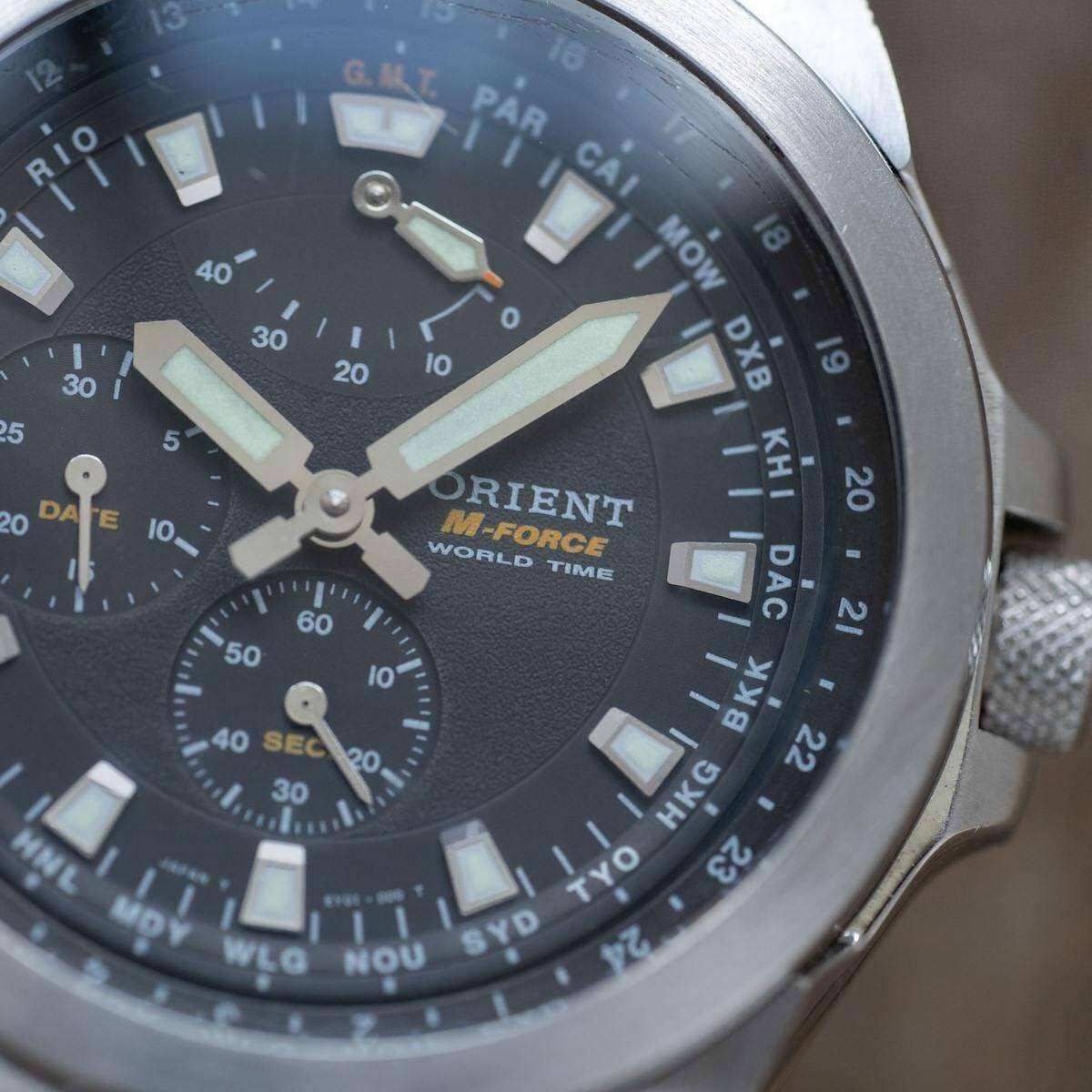 ORIENT M-FORCE World Time - Arbitro