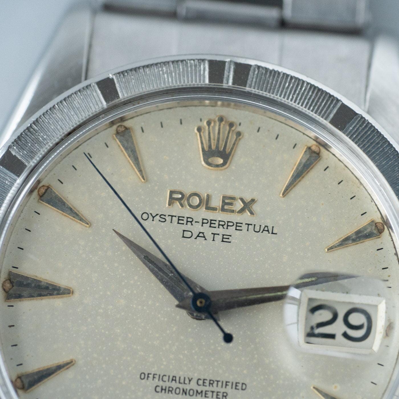 ROLEX Oyster Perpetual Date 6535 1950s - Arbitro