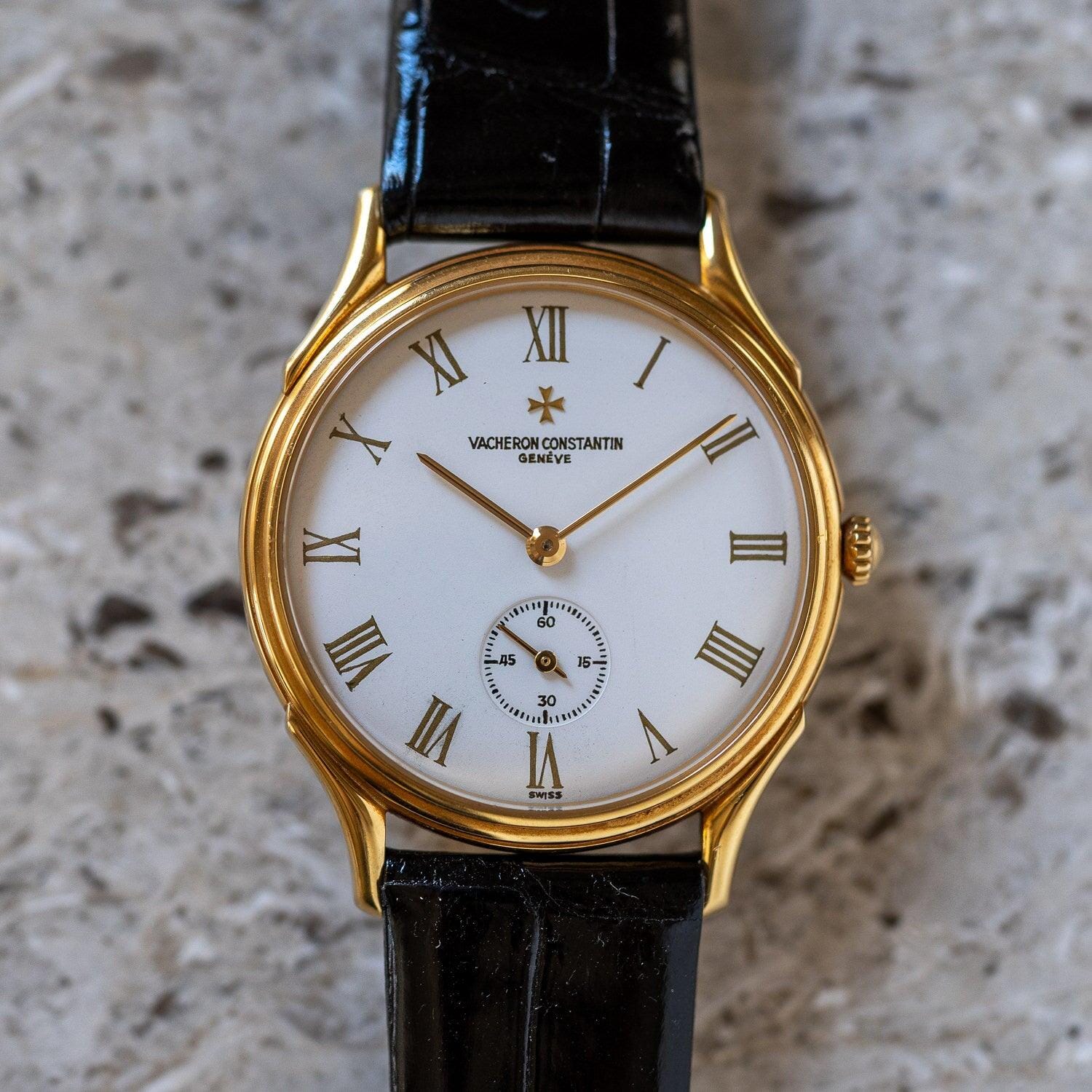 VACHERON CONSTANTIN Historiques 92239 YG Cal.1014 Roman Dial ARBITRO