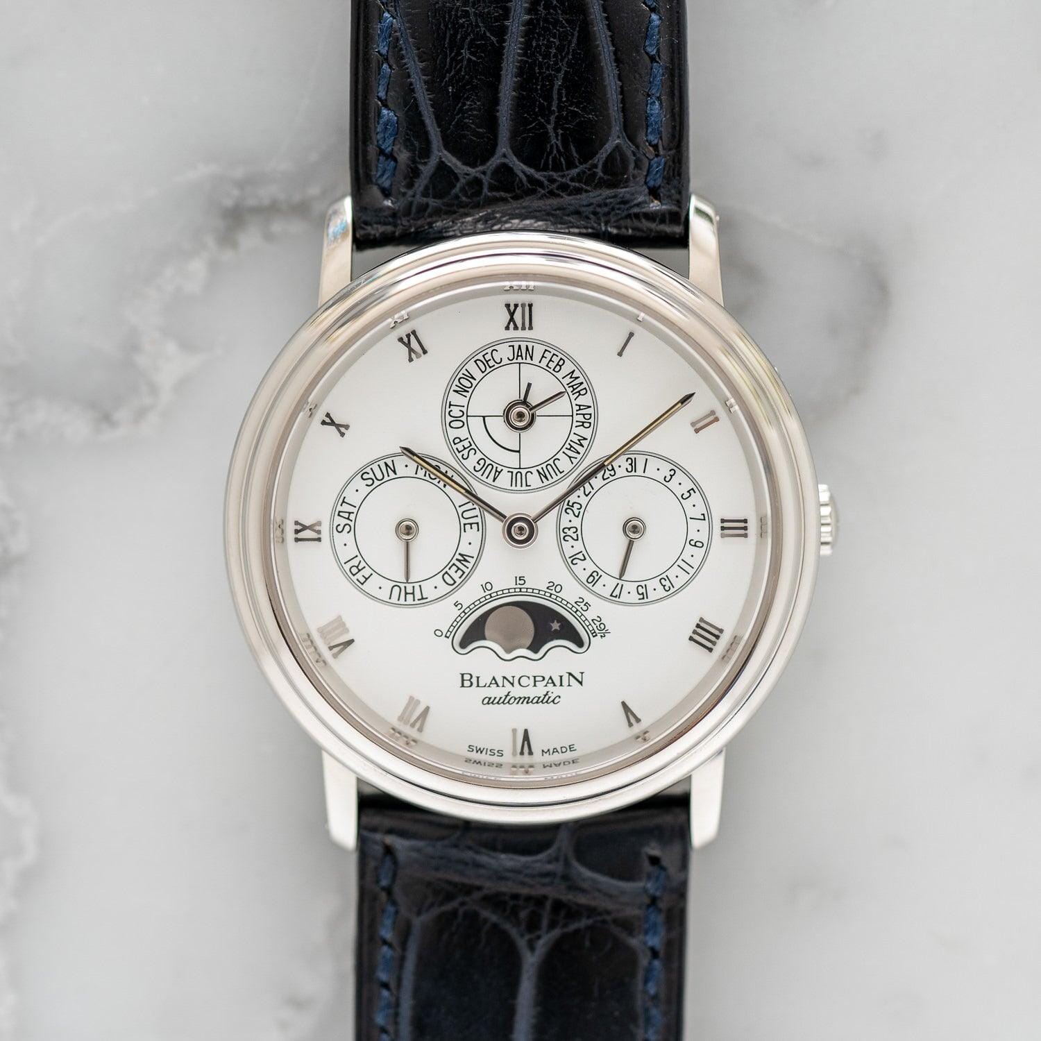 BLANCPAIN Villeret 5495 Perpetual Calendar Pt - Arbitro