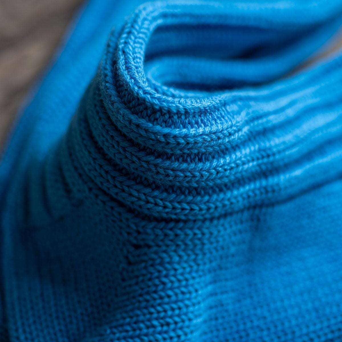 Decka heavy weight plain socks (Blue) - Arbitro