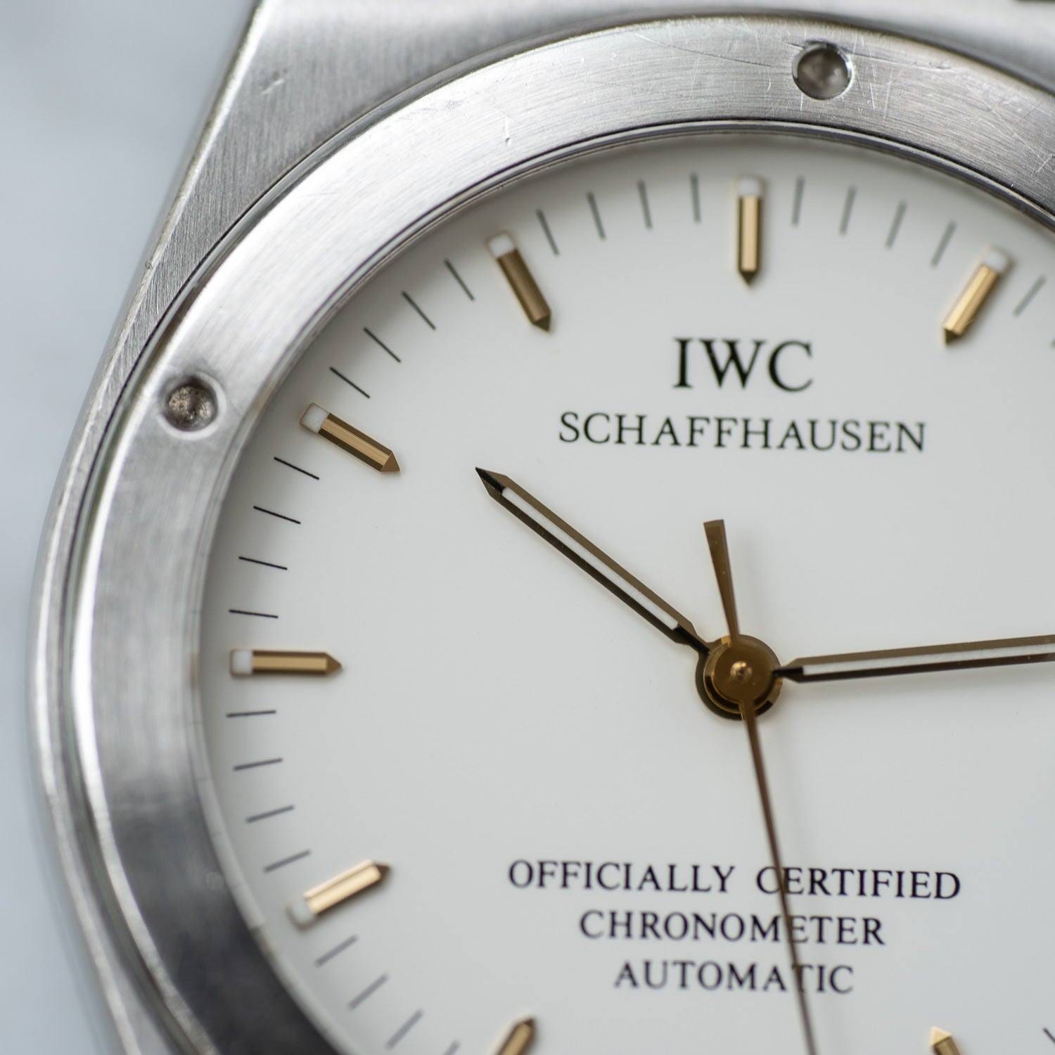 IWC Ingeniuer 3521 White Dial Box and Paper - Arbitro