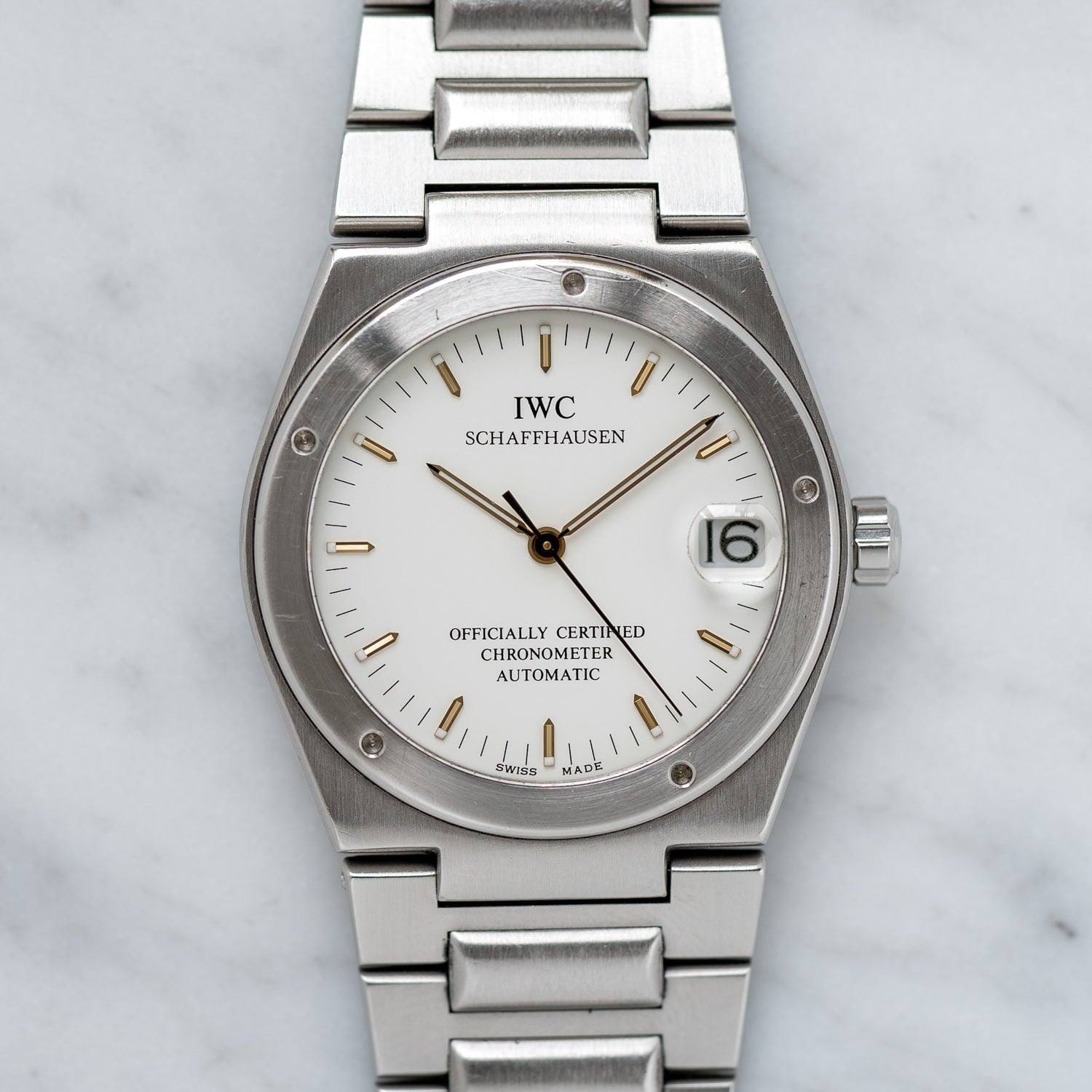 IWC Ingeniuer 3521 White Dial Box and Paper - Arbitro