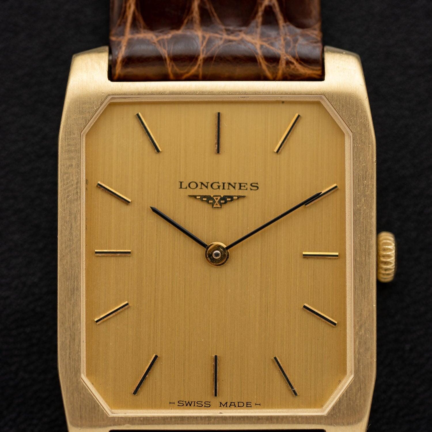 LONGINES Rectangle 4051 YG - Arbitro