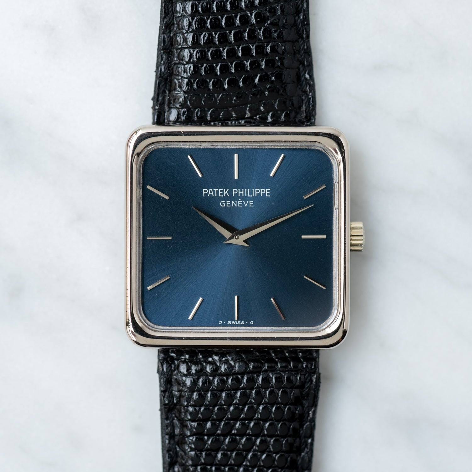 Patek Philippe 4222 Square WG Blue Dial with Paper