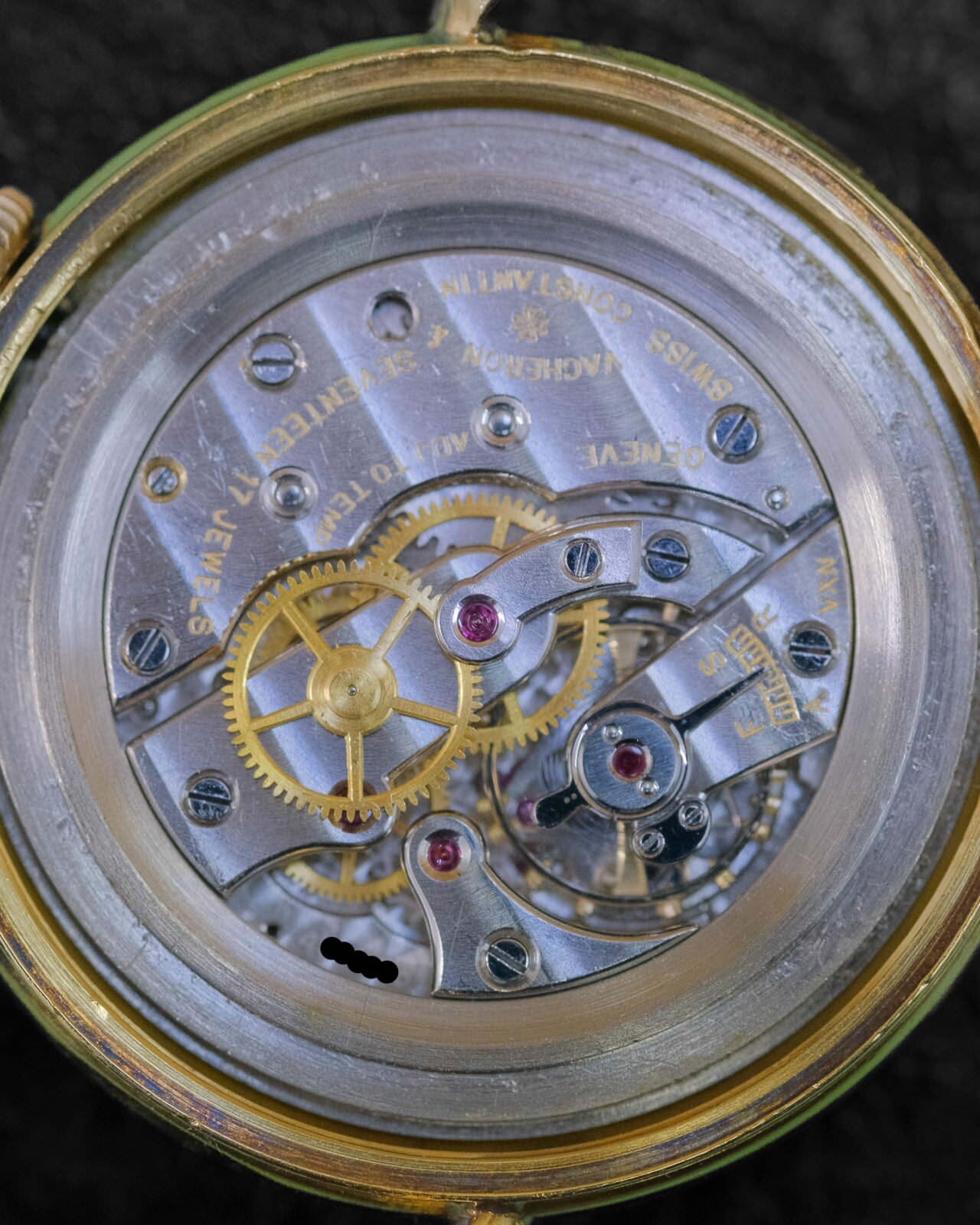 Vacheron Constantin Silver Arabic Dial 1940s Watch VACHERON CONSTANTIN 
